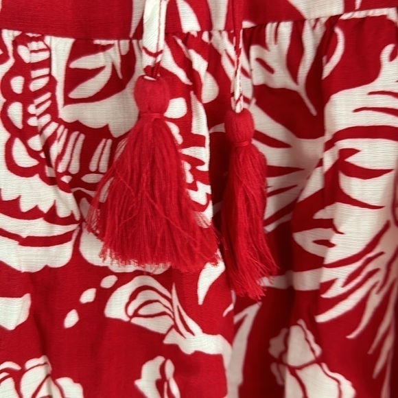 Women's Size X-Small Floral Red Skirt Knox Rose - Picture 3 of 4